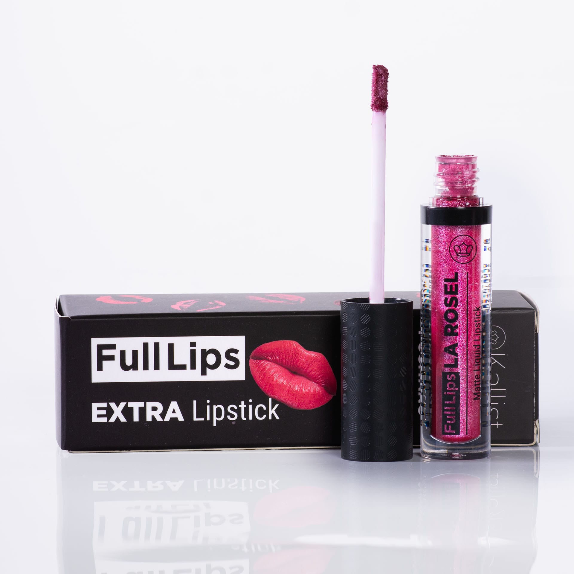 FULL LIPS LA ROSEL Matte Liquid Lipstick Άμεσα ΣΑΡΚΩΔΗ χείλη & έντονο χρώμα που διαρκεί - Image 3